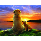 Sunsout - Puzzle As the sun sets - 275 - 400 kosov