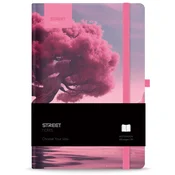 Blok notes z elastiko trees journey b5 tp črt 96l