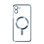 Silikonska futrola Magsafe Samsung A07 PLAVA