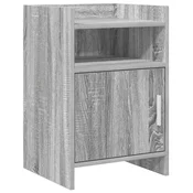 Nocni ormarici Siva Sonoma 40 x 36 x 60 cm Konstruirano drvo