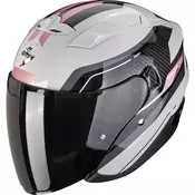 Scorpion EXO-230 Hipe otvorena motociklisticka kaciga sivo-roza