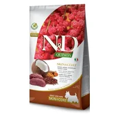 N&D Quinoa Suva hrana za odrasle pse, Divljac i kokos, Mini breed, 2.5kg
