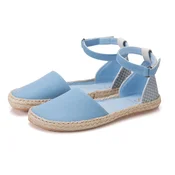 Espadrile barefoot FESTA Blue Vegan