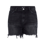 PIECES Kavbojke SUMMER  črn denim