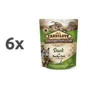 Carnilove Dog Adult - raca & travniški mačji rep, vrečka 300g 6 x 300 g