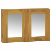 Ormaric s ogledalom 60 x 10 x 40 cm od masivne tikovine