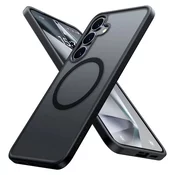 Premium maska Torras Guardian Magnetic za Samsung Galaxy S25 - crna