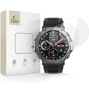 Tech-protect Tech-Protect Kaljeno Staklo Glass Fit+ Pakiranje Od 2 Komada Za Amazfit T-Rex 3 Pro 48 Mm