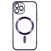 Maska silikonska Magsafe za Iphone 12 PRO/ lila