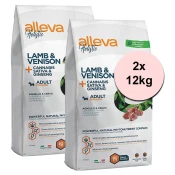 Alleva HOLISTIC dog lamb & venison adult mini 2 x 12 kg