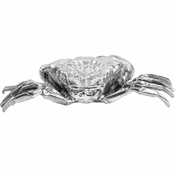 Figurica WUNDERKAMMER HOLY CRAB, 32 cm, srebrna, aluminij, Seletti