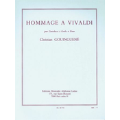 GOUINGUENE:HOMMAGE A VIVALDI DOUBLE BASS AND PIANO