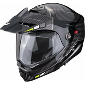 Scorpion ADX-2 CAMINO Black/Silver/Neon Yellow XL Čelada