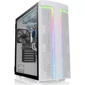 Thermaltake H590 TG ARGB Snow Mid Tower kucište za racunalo bez prozora, bijelo CA-1X4-00M6WN-00