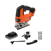 BLACK&DECKER Akumulátorová prímocará pila 18 V/2,5 Ah Li-Ion BLCJS78E1