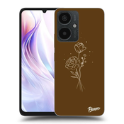 ULTIMATE CASE za Xiaomi Redmi 13C 5G - Brown flowers