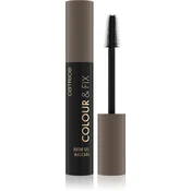 Catrice Colour & Fix maskara za obrvi odtenek 030 - Dark Brown 5 ml
