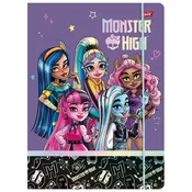 Mapa z elastiko Monster High v velikosti A4