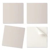 shumee Komplet samolepilnih vinilnih ploščic s potiskom, svetlo bež barva, 9x30x30 cm