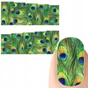 BLOOM NAILS 3D kristali za vročo fiksacijo nohtov, srebrni 1 kos.