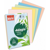 Kopirni papir u boji Rey Adagio - mješavina pastelnih boja, A4, 80 g, 100 listova