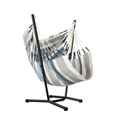 La Siesta Fiji Outdoor Basic Sea Salt - Komplet Viseči Stol in Jekleno Stojalo