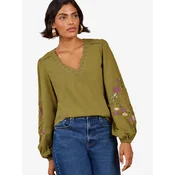 love & roses Top oliva