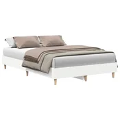 Vidaxl Posteljni okvir brez vzmetnice be 135x190 cm inženirski les