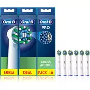 Oral B PRO Cross Action nadomestne glave za zobno ščetko 6 kos