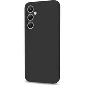 Celly Mehak gumijast ovitek za Galaxy A57 5G, črn, s silikonskim zaključkom