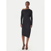 Patrizia Pepe Cocktail obleka 8A1606/J37-K103 Črna Regular Fit