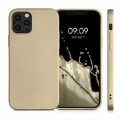 OEM Metallic etui, iPhone 15 Pro, zlata
