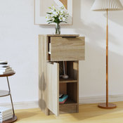 vidaXL vidaXL Komoda sonoma hrast 30x30x70 cm konstruiran les, (21073346)