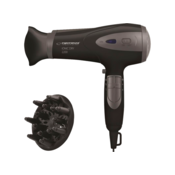 Esperanza Ionic Vivien Hair Dryer with Diffuser 2200 W Ionisation Function Cable Length 180 cm Black EBH005K