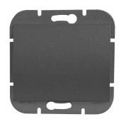 Vgradno enopolno stikalo z osvetlitvijo Onyx, 10A, 250V, WP-1O/S, črna