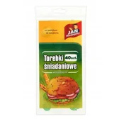 shumee JAN essential papirnate vrečke za zajtrk s folijo 1 paket - 40 kosov.