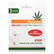 Cannaderm Thermolka flaster s ucinkom zagrijavanja 3 kom