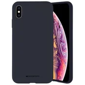 shumee Silikonski ovitek za iPhone 12 Mercury, temno moder