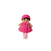 Lutka za bebe Emma K Tendresse Kaloo 18 cm u ružicastoj haljini od nježne tkanine u poklon-kutiji od 0 mjeseci