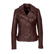 FREAKY NATION Prehodna jakna  Biker SCA  bordo
