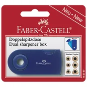 ŠILJILO PVC S PVC ŠKATLO 2LUKNJI SLEEVE TWIN FABER CASTELL 182797 SORTIRANO BLISTER
