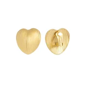 Cala Rose Uhani GLOW HEART zlata