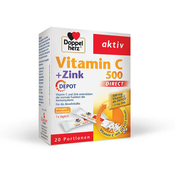 DOPPEL HERZ Kompleks sa vitaminom C i cinkom 20 kesica 123269