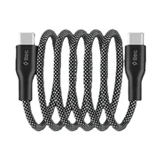 Kabel ttec - AlumiCable Stick, Type-C/Type-C, 60W, sivi