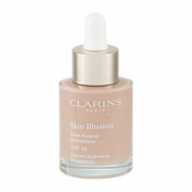 Clarins Skin Illusion Natural Hydrating tekoči puder SPF15 30 ml odtenek 109 Wheat za ženske