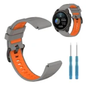 Pašček za Garmin Fenix 7X/Epix Pro Gen 2 51 mm za 26 mm uro, dvobarven