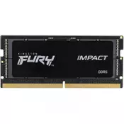 KINGSTON SODIMM DDR5 16GB 4800MTs KF548S38IB-16 Fury Impact black