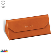 Princ Leather Sklopiva futrola za naocare, Narandžasta