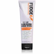 Fudge Everyday Clean Blonde Damage Rewind Conditioner balzam za vsakodnevno uporabo za blond lase in lase s prameni 250 ml