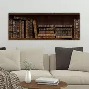 Wallity Dekorativna slika na platnu, 30x80cm, Šarena